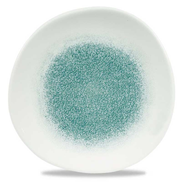 Churchill Raku Jade Green Round Trace Plate 8.25&quot; (Pack 12)