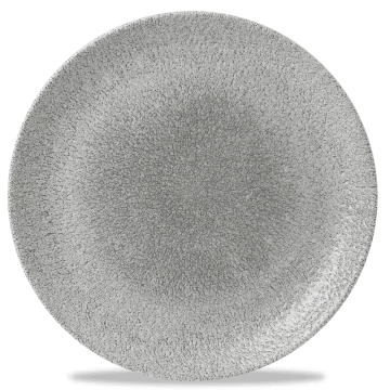 Churchill Raku Jasper Grey Evolve Coupe Plate 11.25&quot; (Pack 12)