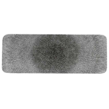 Churchill Raku Quartz Black Rect Tile 14.75x5.5&quot; (Pack 4)