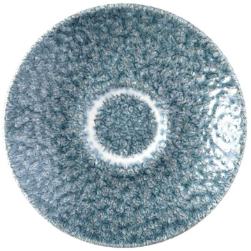 Churchill Raku Topaz Blue Espresso Saucer 4.5&quot; (Pack 12)
