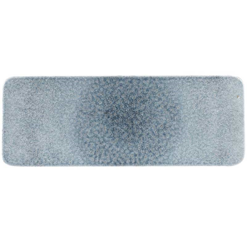 Churchill Raku Topaz Blue Rect Tile 14.75x5.5&quot; (Pack 4)