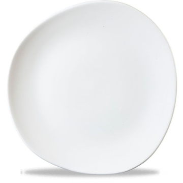 Churchill White Round Trace Plate 10.38&quot; (Pack 12)