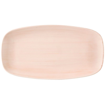 Churchill Stonecast Canvas Coral Chefs Oblong Plate 11.75 x 6&quot; (Pack 12)