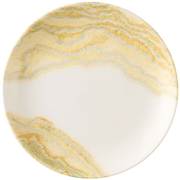 Churchill Tide Gold Evolve Coupe Plate 6.5&quot; (Pack 12)