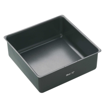Master Class Non Stick Loose Base Deep Square Cake Pan 30cm