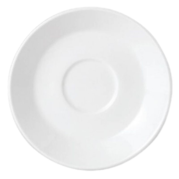 Steelite Simplicity White Saucer 15.25cm / 6&quot; (Pack 36)