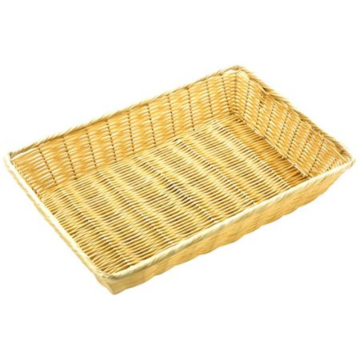 Poly Rattan Rectangular Basket 28x40cm