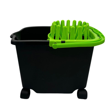 Plasticforte Mobile Mop Bucket with Wheels 15 Litre