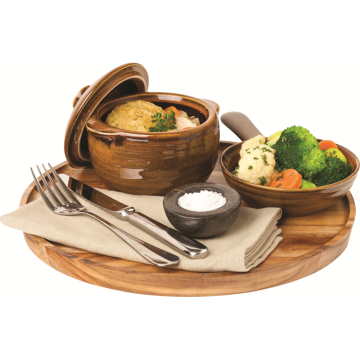 Acacia Wood Platter/Pizza Board 12&quot; (30cm)