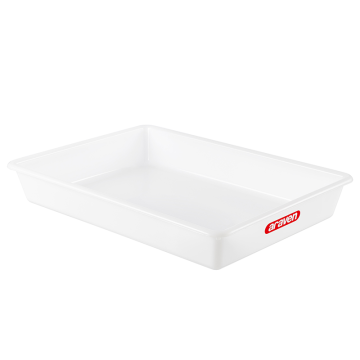 Araven 10 Ltr White Food Storage Tray 540 x 385 x 80(d)mm