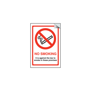 Self Adhesive Against the Law England Sign 200 x 150mm