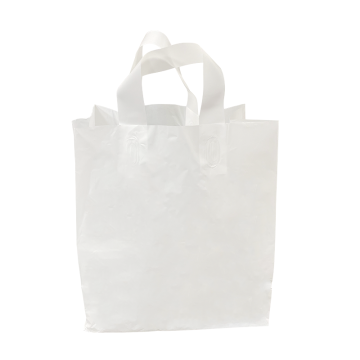 SOS White HD Flexi Loop Carrier Bag Medium 8.5 x 13 x 10 (Pack 250)