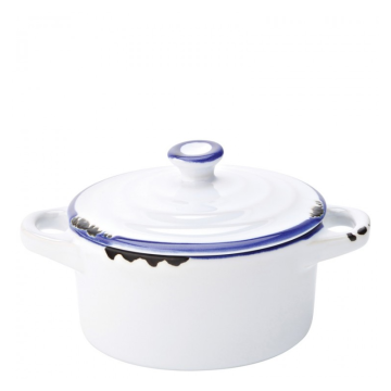 Avebury Blue Mini Casserole 4&quot; (10.5cm) 8.75oz (25cl)