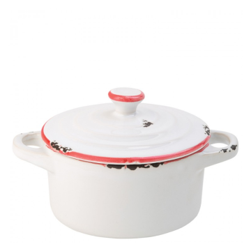 Avebury Red Mini Casserole 4&quot; (10.5cm) 8.75oz (25cl)