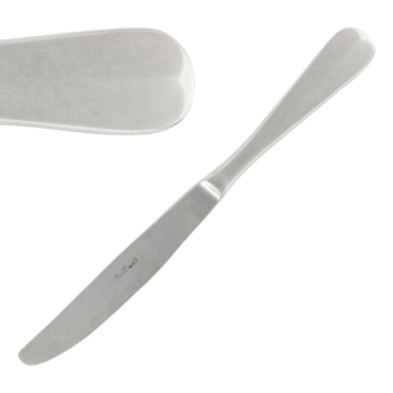 Pintinox Baguette Stonewashed Dessert Knife (Dozen)