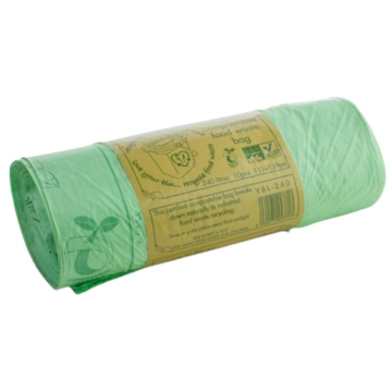Vegware Completely Compostable Bin Liner 240 Litre (Pack 10)