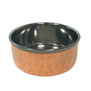 Straight Sided Copper Hammered Ramekin 8.5cm