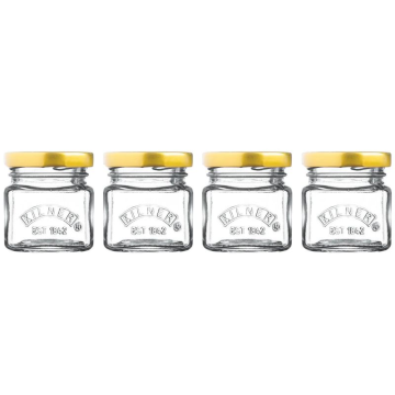 Kilner Mini Jars 55ml (Pack 4)