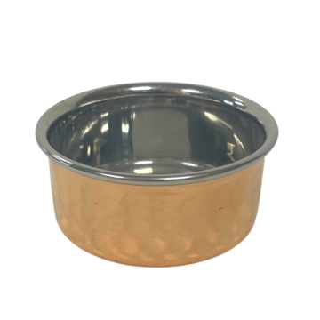 Straight Sided Copper Hammered Ramekin 7cm