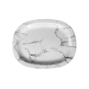 Melamine Satvario Oval Serving Platter 31cm