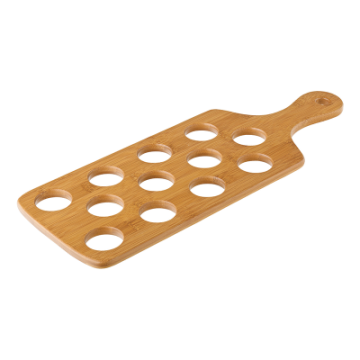 Bamboo 12 Shot Paddle 16 x 6&quot;