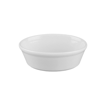 Churchill Cookware White Cookware Oval Pie Dish 6&quot;x4.75&quot; (Pack 12)