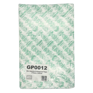 Bon Appetite Greaseproof Paper 375mm x 245mm