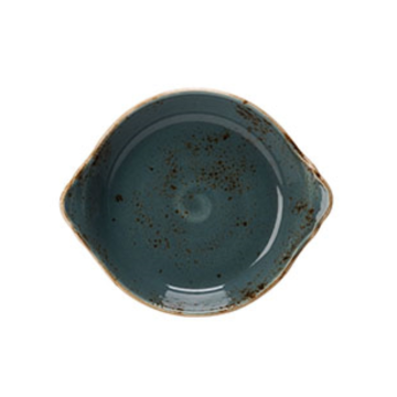 Steelite Craft Blue Round Eared Dish 18.5cm (Pack 12)