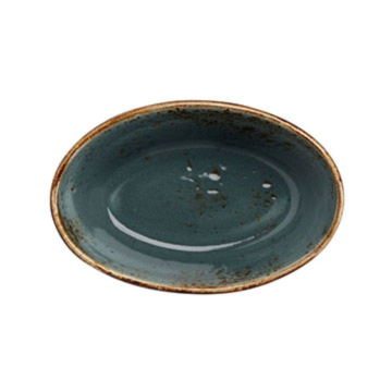 Steelite Craft Blue Oval Baker 6.25&quot; / 16cm (Pack 24)