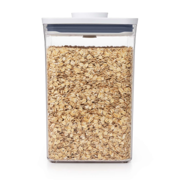 OXO Good Grips Steel Pop Container Big Square Medium 4.2 Litre Storage Container