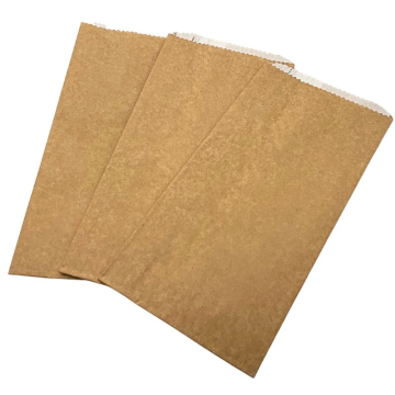 Hot &amp; Crispy Brown Kraft Chip Bags 5&quot;x10&quot; (Pack 500)