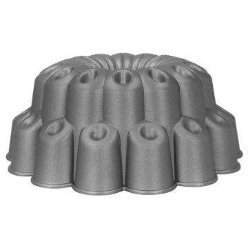 MasterClass Non-Stick Cast Aluminium Decorative Cake Tin, Tiered