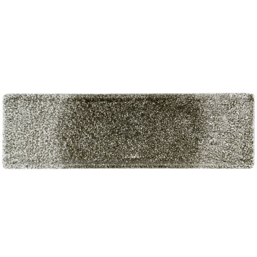 Churchill Raku Quartz Black Oblong Plate 30x9cm