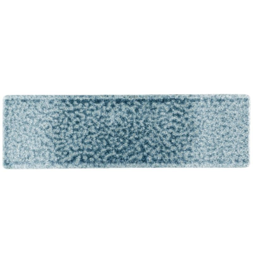 Churchill Raku Topaz Blue Oblong Plate 30x9cm