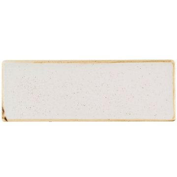 Churchill Stonecast Barley White Oblong Plate 25x9cm