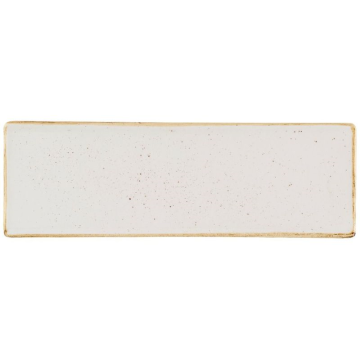 Churchill Stonecast Barley White Oblong Plate 33x11cm (Pack 6)