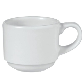 Churchill White Profile Stacking Cup 3oz (Pack 12)