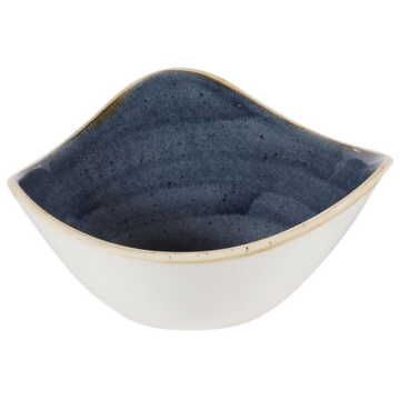 Churchill Stonecast Blueberry Lotus Bowl 9&quot; (Pack 12)