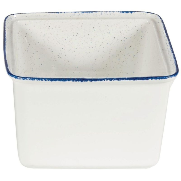 Churchill Stonecast Hints Indigo Rectangle Casserole Dish 7&quot; (Pack 4)