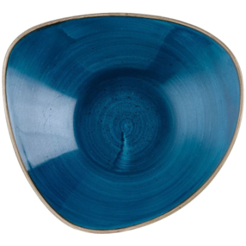 Churchill Stonecast Java Blue Lotus Plate 9&quot;