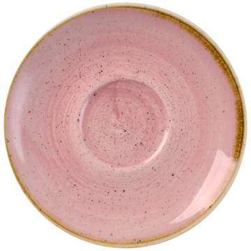 Churchill Stonecast Petal Pink Cappuccino Saucer 6.25&quot; (Pack 12)