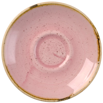 Churchill Stonecast Petal Pink Espresso Saucer 4.5&quot; (Pack 12)