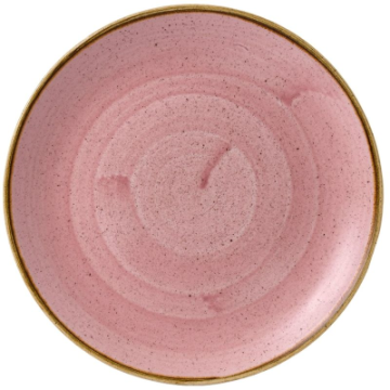 Churchill Stonecast Petal Pink Evolve Coupe Plate 10.25&quot;