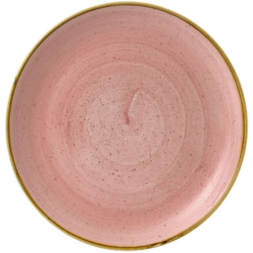 Churchill Stonecast Petal Pink Evolve Coupe Plate 11.25&quot; (Pack 12)