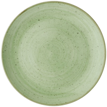 Churchill Stonecast Sage Green Evolve Coupe Plate 8.67&quot;