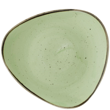 Churchill Stonecast Sage Green Lotus Plate 9&quot;