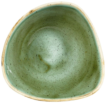 Churchill Stonecast Samphire Green Lotus Bowl 6&quot; (Pack 12)