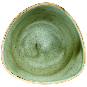 Churchill Stonecast Samphire Green Lotus Bowl 7&quot; (Pack 12)