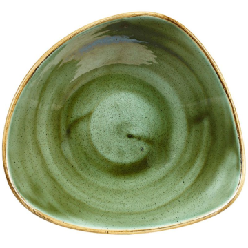 Churchill Stonecast Samphire Green Lotus Bowl 9&quot; (Pack 12)