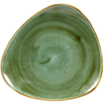 Churchill Stonecast Samphire Green Lotus Plate 7&quot; (Pack 12)